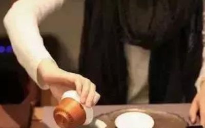 三才蓋碗的正確拿法，三才蓋碗抓碗法圖解