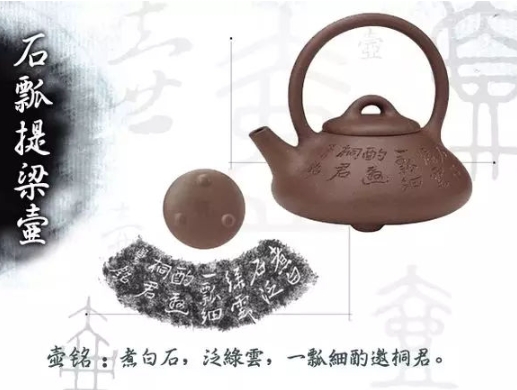 老紫砂壺曼生十八式圖解，曼生18式的具體樣式圖及名稱