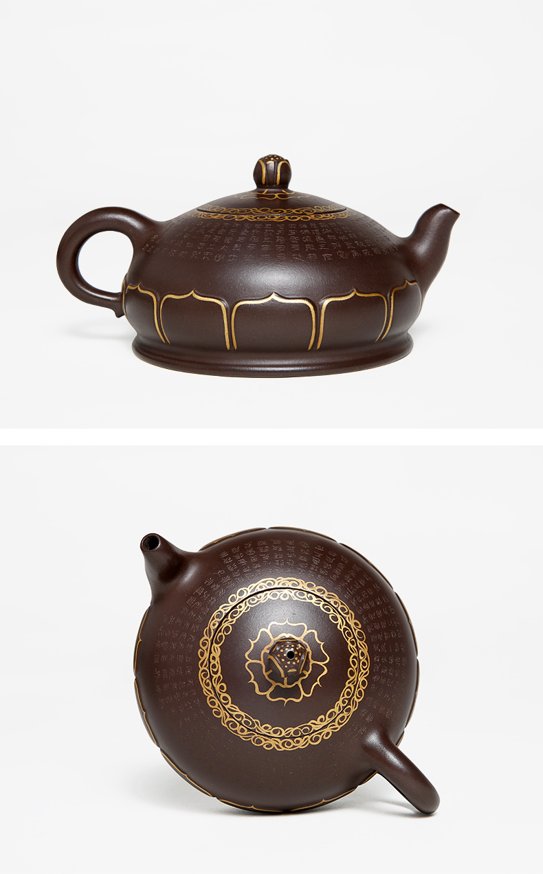 佛系紫砂壺，禪意靜心紫砂壺