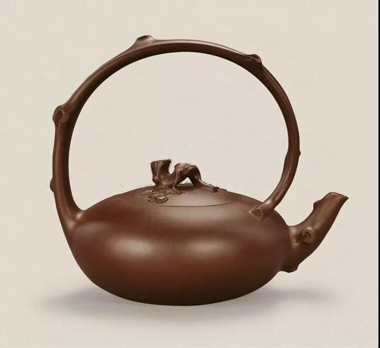 10種最美花器提梁壺，精美別致雕花紫砂壺!