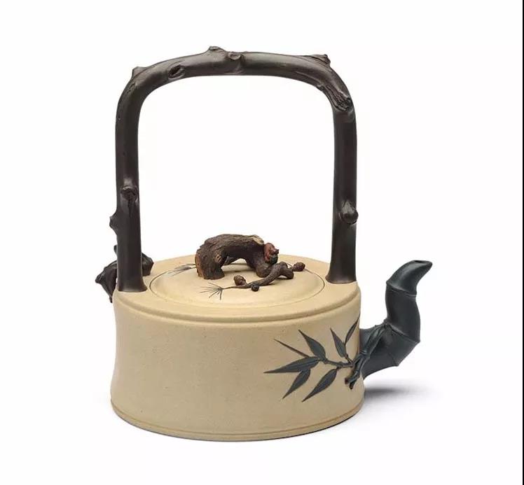 10種最美花器提梁壺，精美別致雕花紫砂壺!