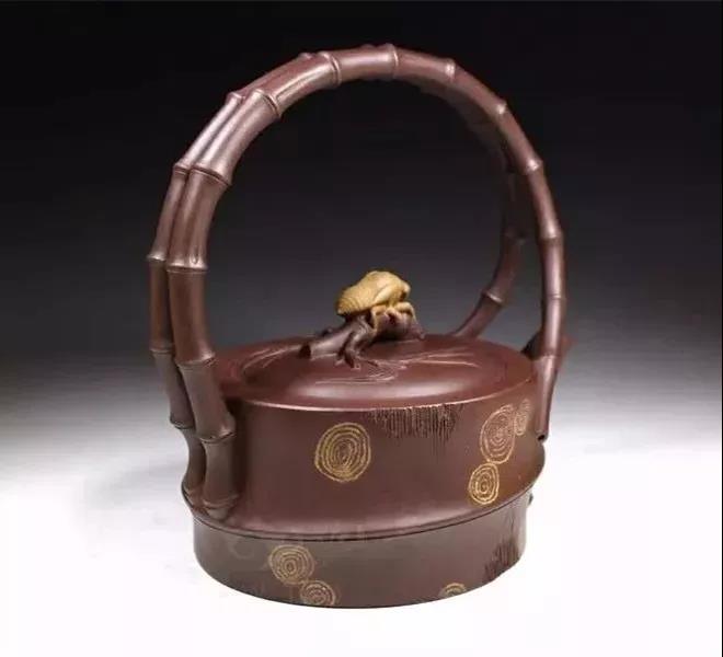 10種最美花器提梁壺，精美別致雕花紫砂壺!
