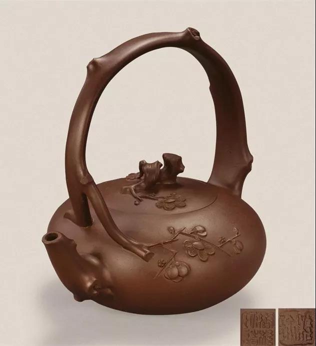 10種最美花器提梁壺，精美別致雕花紫砂壺!
