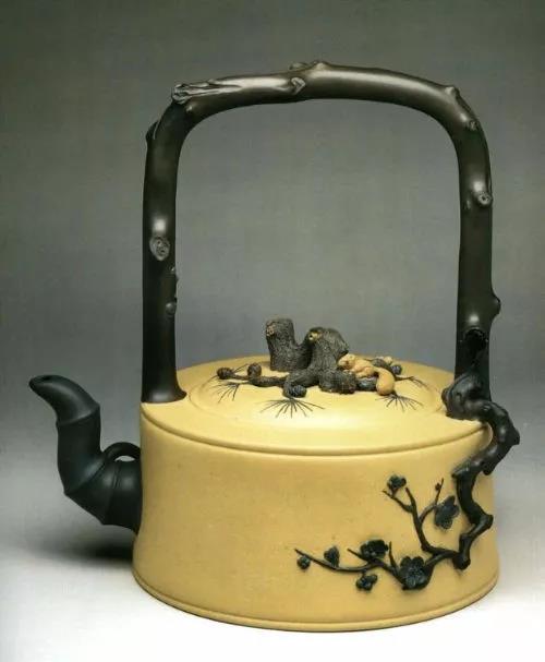 10種最美花器提梁壺，精美別致雕花紫砂壺!