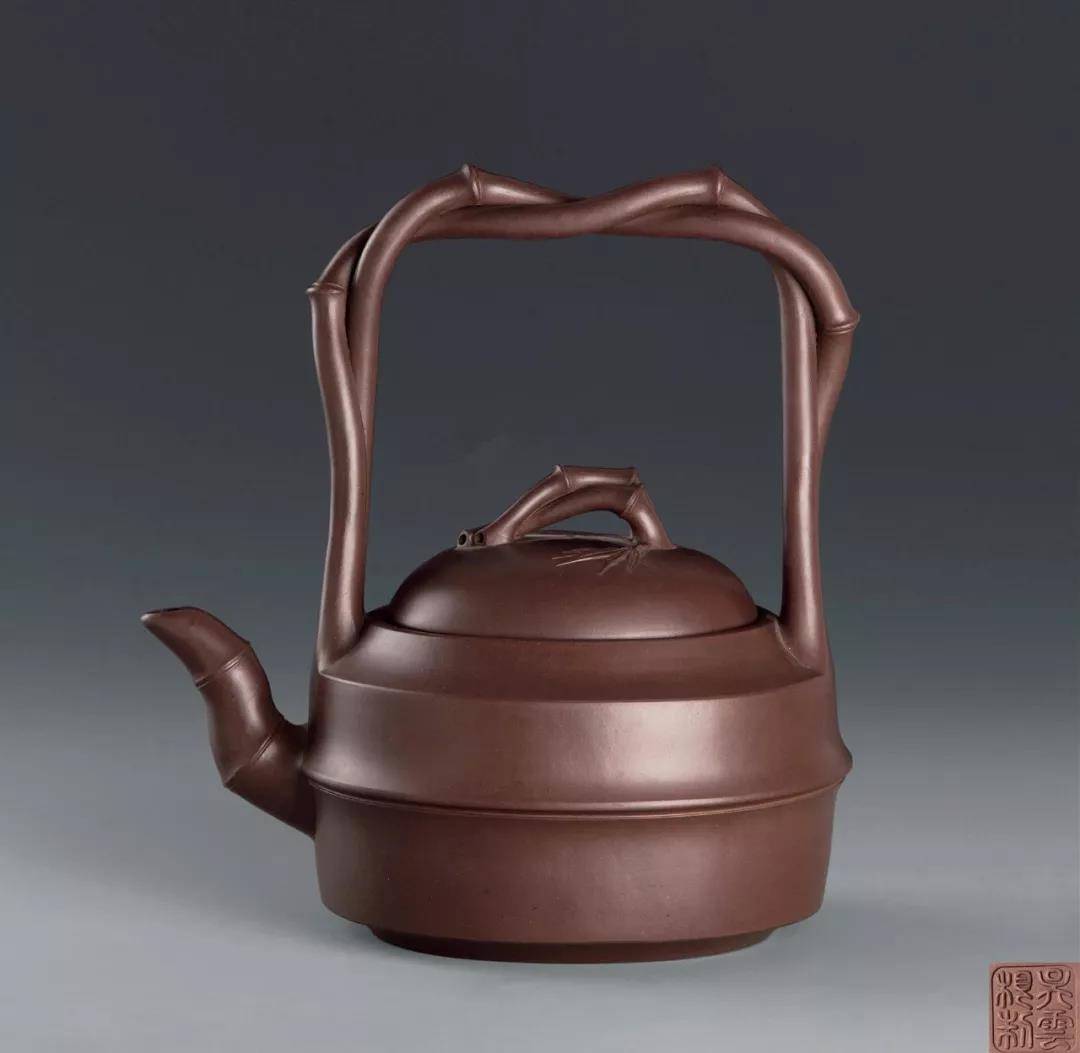 10種最美花器提梁壺，精美別致雕花紫砂壺!