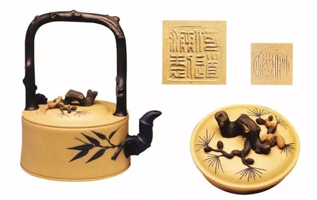 10種最美花器提梁壺，精美別致雕花紫砂壺!